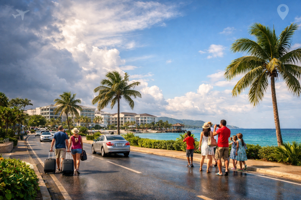 Jamaica fully recovered and welcoming travelers after Hurricane Melissa with open resorts, clear roads, and calm coastal views
