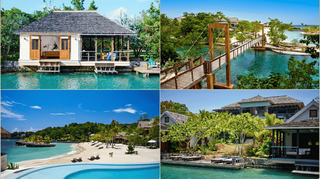 GoldenEye in Oracabessa, a historic five star resort in Jamaica with lagoon villas and beachfront cottages