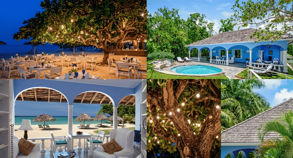 Jamaica Inn in Ocho Rios, a classic five star resort in Jamaica with private beach and luxury hotel setting